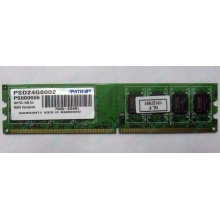 Модуль оперативной памяти 4Gb DDR2 Patriot PSD24G8002 pc-6400 (800MHz)  (Воскресенск)