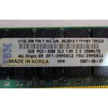 IBM 39M5811 39M5812 2Gb (2048Mb) DDR2 ECC Reg memory (Воскресенск)
