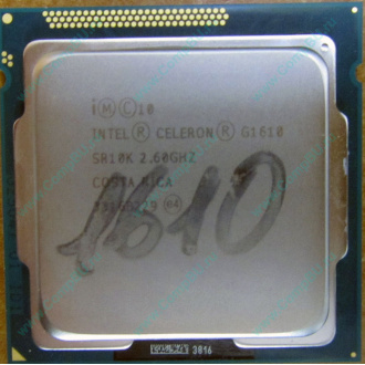 Процессор Intel Celeron G1610 (2x2.6GHz /L3 2048kb) SR10K s.1155 (Воскресенск)
