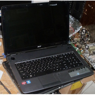 Ноутбук Acer Aspire 7540G-504G50Mi (AMD Turion II X2 M500 (2x2.2Ghz) /no RAM! /no HDD! /17.3" TFT 1600x900) - Воскресенск